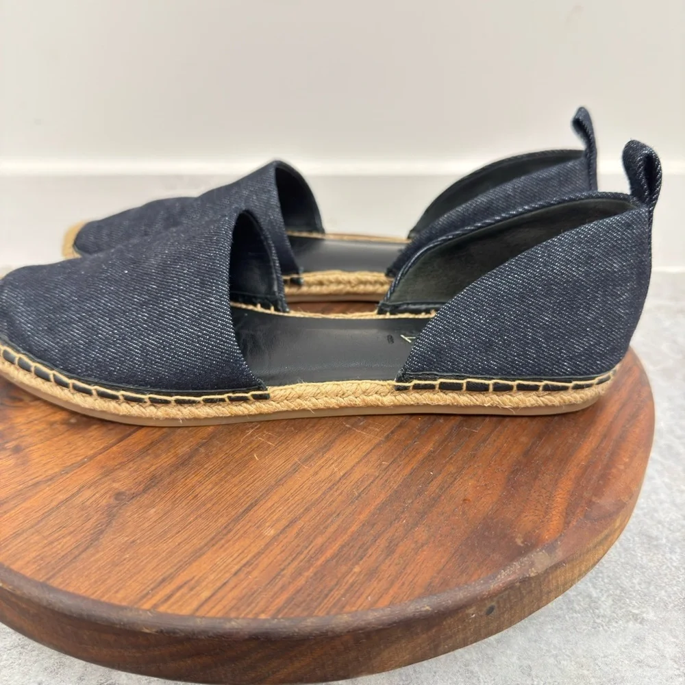 Via Spiga Denim Espadrille Loafers New w/o box Size 10‎ (EU-40)